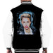 Sidney Maurer Original Portrait Of Miley Cyrus Licking Lips Mens Varsity Jacket - Mens Varsity Jacket