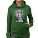 Sidney Maurer Original Portrait Of Miley Cyrus Licking Lips Womens Hooded Sweatshirt - Womens Hooded Sweatshirt