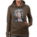 Sidney Maurer Original Portrait Of Miley Cyrus Licking Lips Womens Hooded Sweatshirt - Womens Hooded Sweatshirt