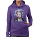 Sidney Maurer Original Portrait Of Miley Cyrus Licking Lips Womens Hooded Sweatshirt - Womens Hooded Sweatshirt