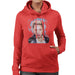 Sidney Maurer Original Portrait Of Miley Cyrus Licking Lips Womens Hooded Sweatshirt - Womens Hooded Sweatshirt