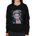 Sidney Maurer Original Portrait Of Miley Cyrus Licking Lips Womens Sweatshirt - Womens Sweatshirt