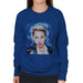 Sidney Maurer Original Portrait Of Miley Cyrus Licking Lips Womens Sweatshirt - Womens Sweatshirt