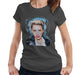 Sidney Maurer Original Portrait Of Miley Cyrus Licking Lips Womens T-Shirt - Womens T-Shirt