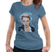 Sidney Maurer Original Portrait Of Miley Cyrus Licking Lips Womens T-Shirt - Womens T-Shirt