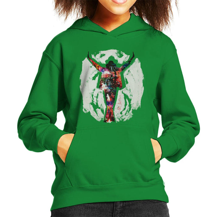 Sidney Maurer Original Portrait Of Michael Jackson This Is It Kids Hooded Sweatshirt - Kids Boys Hooded Sweatshirt