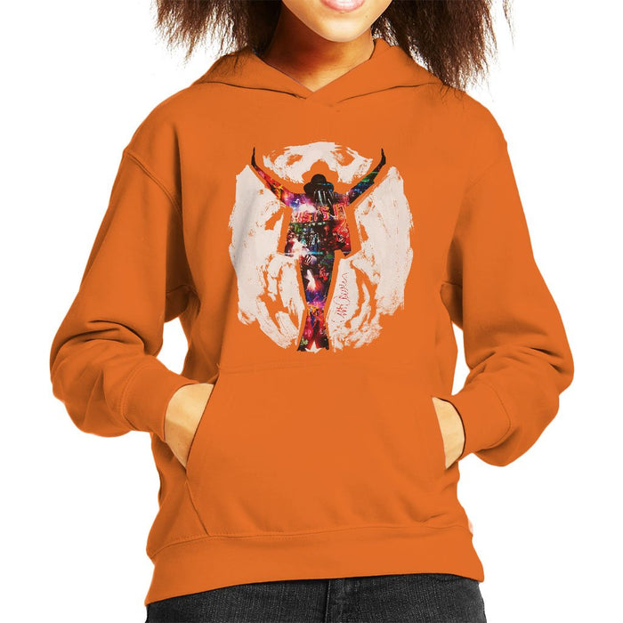 Sidney Maurer Original Portrait Of Michael Jackson This Is It Kids Hooded Sweatshirt - Kids Boys Hooded Sweatshirt