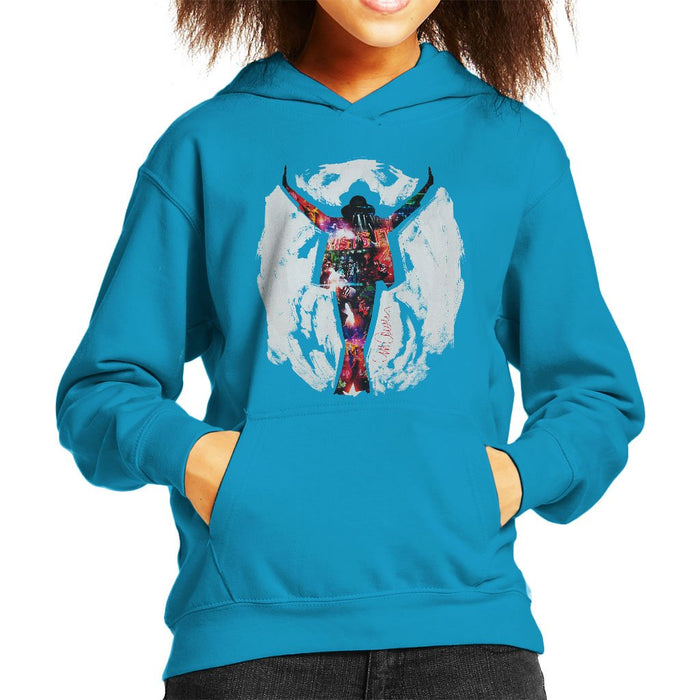 Sidney Maurer Original Portrait Of Michael Jackson This Is It Kids Hooded Sweatshirt - Kids Boys Hooded Sweatshirt
