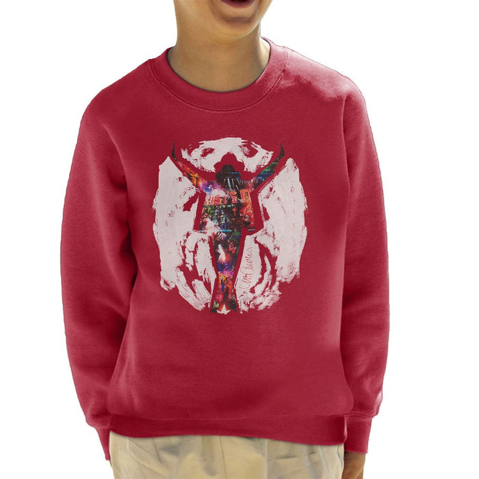 Sidney Maurer Original Portrait Of Michael Jackson This Is It Kids Sweatshirt - Kids Boys Sweatshirt