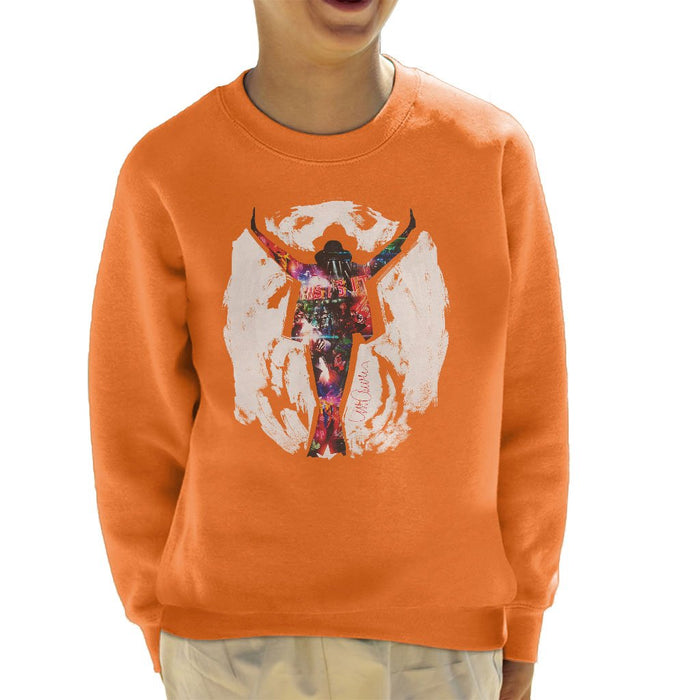Sidney Maurer Original Portrait Of Michael Jackson This Is It Kids Sweatshirt - Kids Boys Sweatshirt