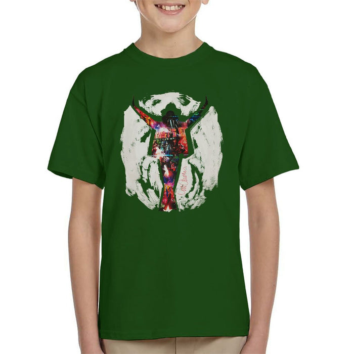 Sidney Maurer Original Portrait Of Michael Jackson This Is It Kids T-Shirt - Kids Boys T-Shirt