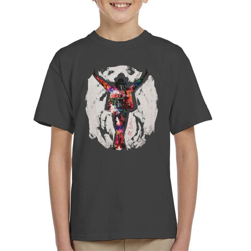 Sidney Maurer Original Portrait Of Michael Jackson This Is It Kids T-Shirt - Kids Boys T-Shirt