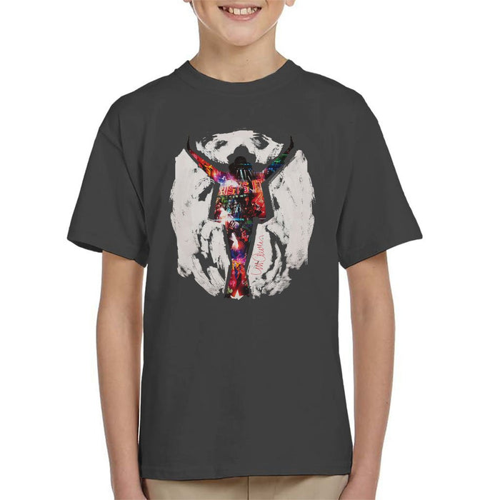 Sidney Maurer Original Portrait Of Michael Jackson This Is It Kids T-Shirt - Kids Boys T-Shirt