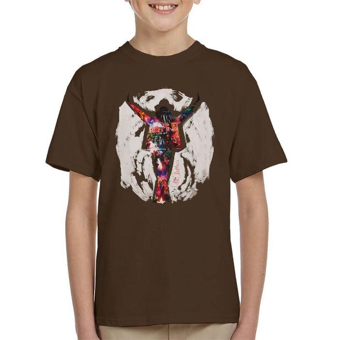 Sidney Maurer Original Portrait Of Michael Jackson This Is It Kids T-Shirt - Kids Boys T-Shirt