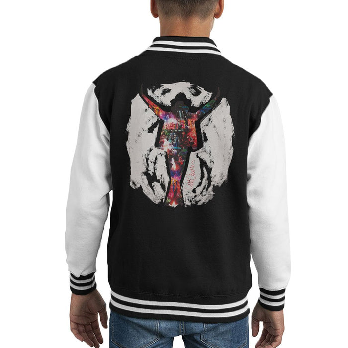 Sidney Maurer Original Portrait Of Michael Jackson This Is It Kids Varsity Jacket - Kids Boys Varsity Jacket