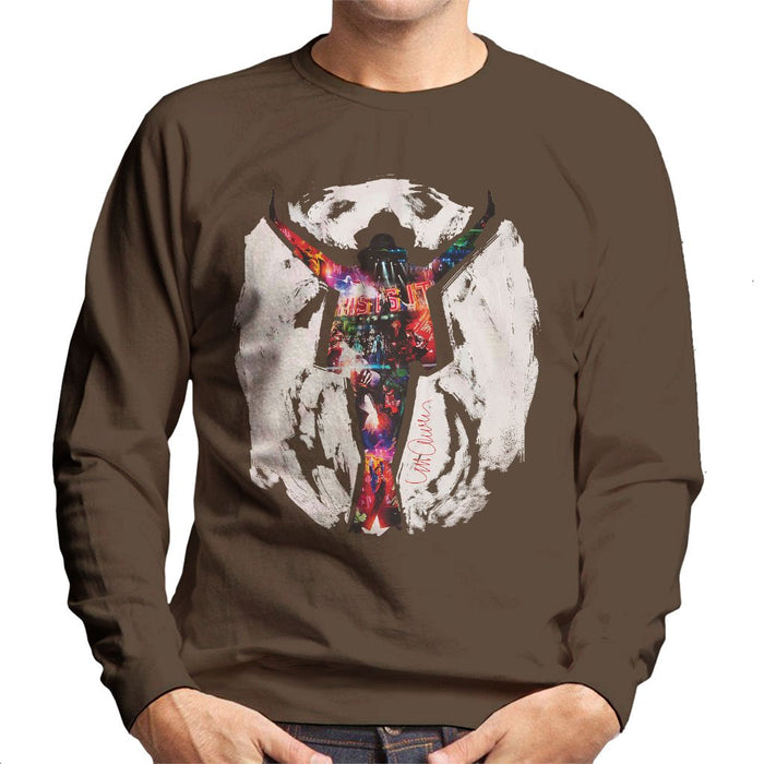 Sidney Maurer Original Portrait Of Michael Jackson This Is It Mens Sweatshirt - Mens Sweatshirt
