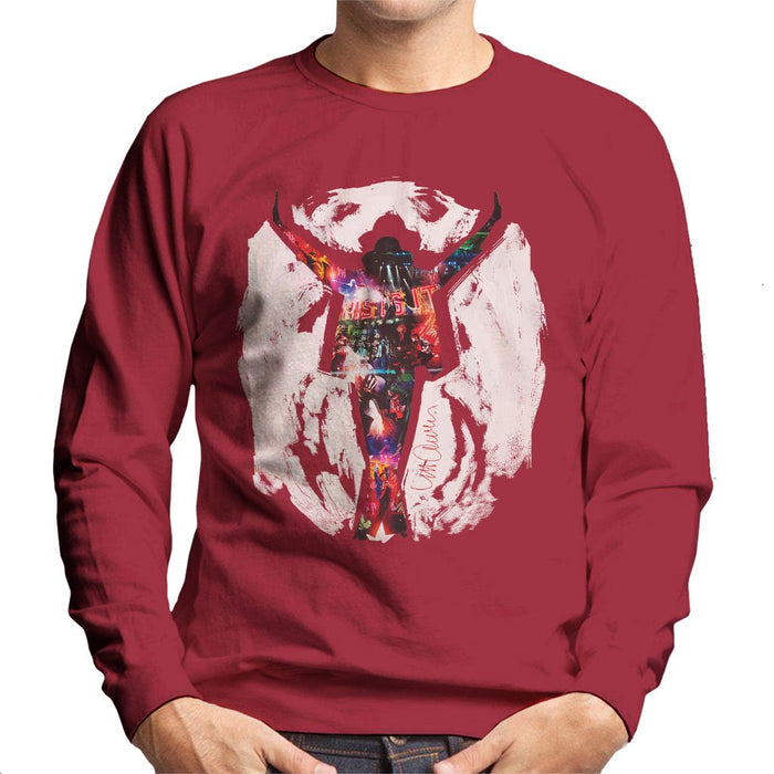 Sidney Maurer Original Portrait Of Michael Jackson This Is It Mens Sweatshirt - Mens Sweatshirt