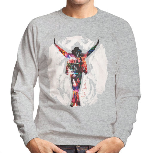 Sidney Maurer Original Portrait Of Michael Jackson This Is It Mens Sweatshirt - Mens Sweatshirt