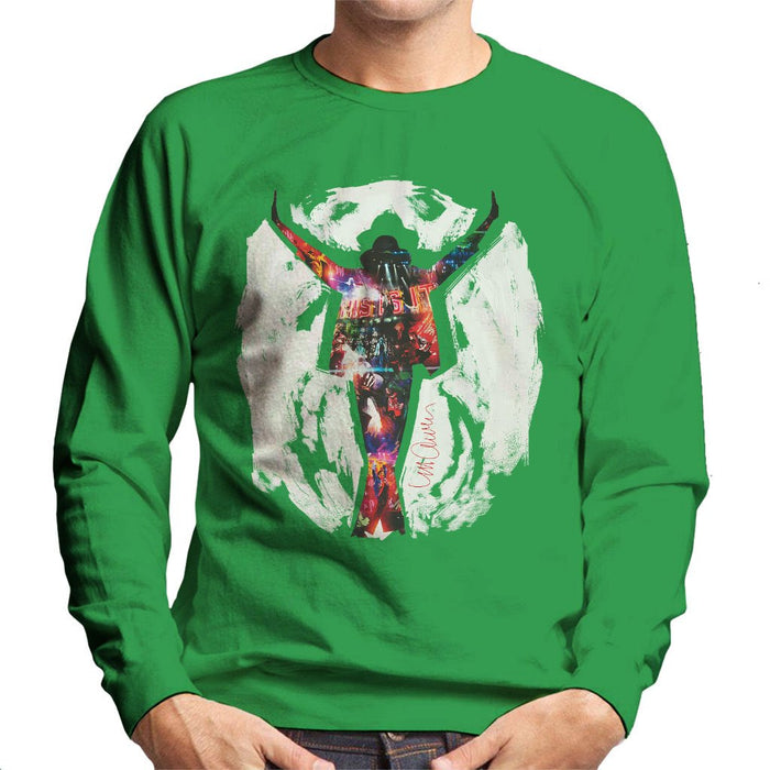 Sidney Maurer Original Portrait Of Michael Jackson This Is It Mens Sweatshirt - Mens Sweatshirt