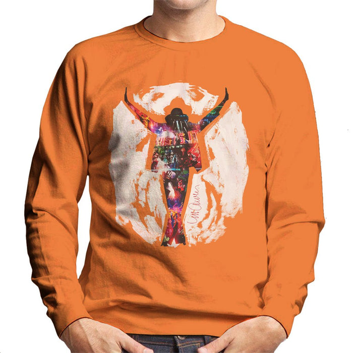 Sidney Maurer Original Portrait Of Michael Jackson This Is It Mens Sweatshirt - Mens Sweatshirt