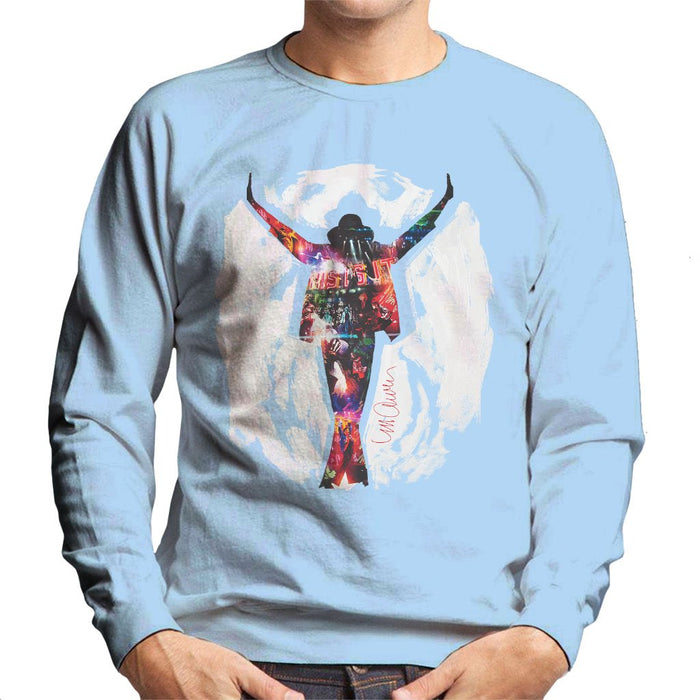 Sidney Maurer Original Portrait Of Michael Jackson This Is It Mens Sweatshirt - Mens Sweatshirt