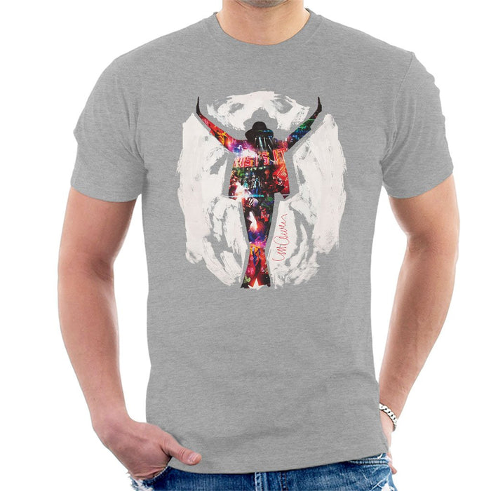 Sidney Maurer Original Portrait Of Michael Jackson This Is It Mens T-Shirt - Mens T-Shirt