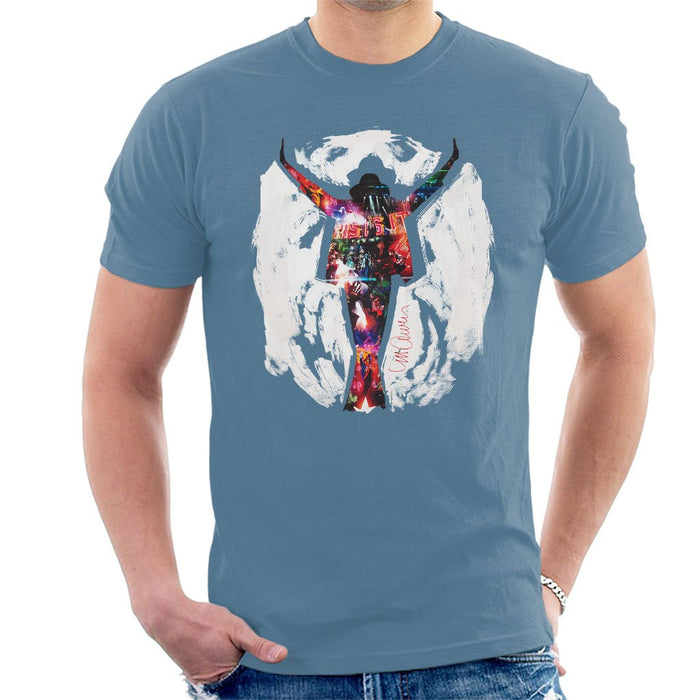 Sidney Maurer Original Portrait Of Michael Jackson This Is It Mens T-Shirt - Mens T-Shirt