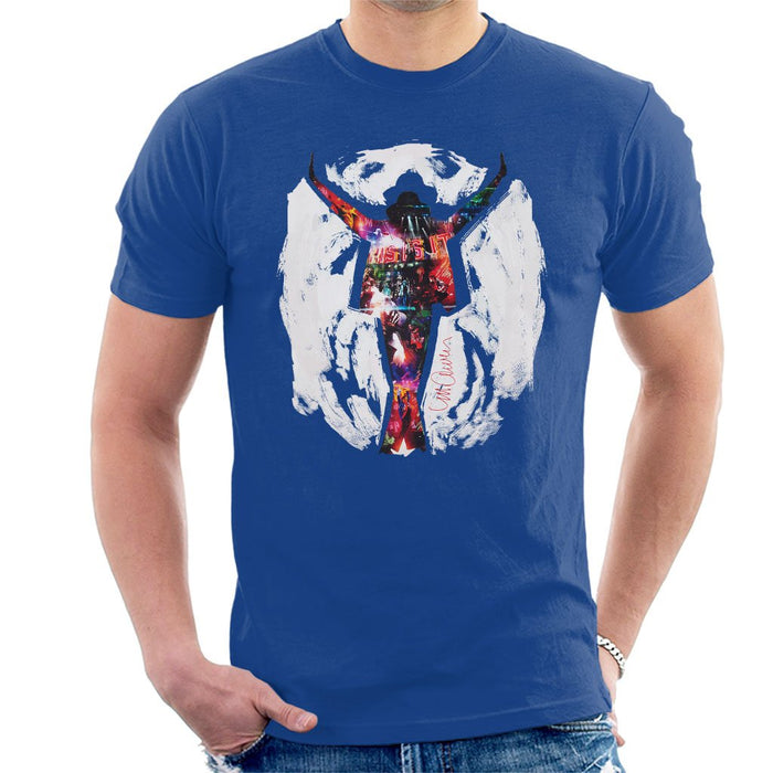 Sidney Maurer Original Portrait Of Michael Jackson This Is It Mens T-Shirt - Mens T-Shirt