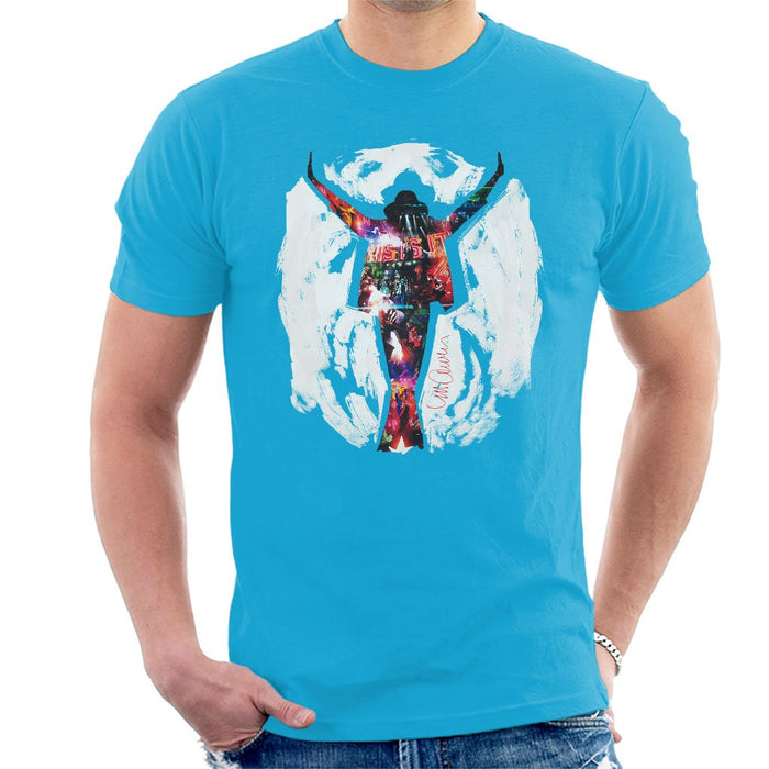 Sidney Maurer Original Portrait Of Michael Jackson This Is It Mens T-Shirt - Mens T-Shirt