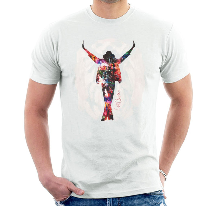 Sidney Maurer Original Portrait Of Michael Jackson This Is It Mens T-Shirt - Mens T-Shirt