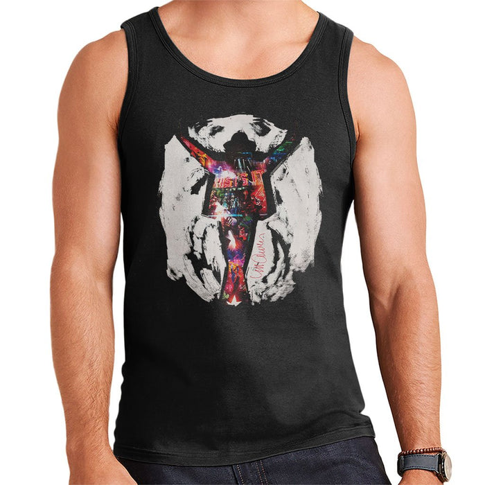 Sidney Maurer Original Portrait Of Michael Jackson This Is It Mens Vest - Mens Vest