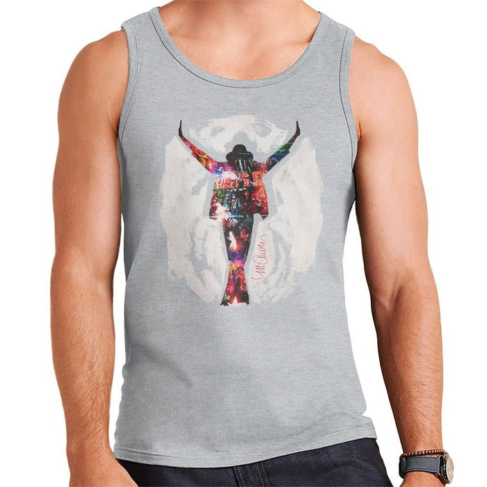 Sidney Maurer Original Portrait Of Michael Jackson This Is It Mens Vest - Mens Vest