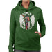 Sidney Maurer Original Portrait Of Michael Jackson This Is It Womens Hooded Sweatshirt - Womens Hooded Sweatshirt