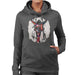 Sidney Maurer Original Portrait Of Michael Jackson This Is It Womens Hooded Sweatshirt - Womens Hooded Sweatshirt