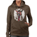 Sidney Maurer Original Portrait Of Michael Jackson This Is It Womens Hooded Sweatshirt - Womens Hooded Sweatshirt