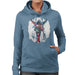 Sidney Maurer Original Portrait Of Michael Jackson This Is It Womens Hooded Sweatshirt - Womens Hooded Sweatshirt