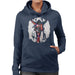 Sidney Maurer Original Portrait Of Michael Jackson This Is It Womens Hooded Sweatshirt - Womens Hooded Sweatshirt