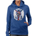 Sidney Maurer Original Portrait Of Michael Jackson This Is It Womens Hooded Sweatshirt - Womens Hooded Sweatshirt
