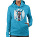 Sidney Maurer Original Portrait Of Michael Jackson This Is It Womens Hooded Sweatshirt - Womens Hooded Sweatshirt