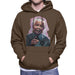 Sidney Maurer Original Portrait Of Nelson Mandela Mens Hooded Sweatshirt - Mens Hooded Sweatshirt
