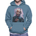 Sidney Maurer Original Portrait Of Nelson Mandela Mens Hooded Sweatshirt - Mens Hooded Sweatshirt