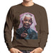Sidney Maurer Original Portrait Of Nelson Mandela Mens Sweatshirt - Mens Sweatshirt