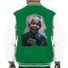 Sidney Maurer Original Portrait Of Nelson Mandela Mens Varsity Jacket - Mens Varsity Jacket