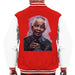 Sidney Maurer Original Portrait Of Nelson Mandela Mens Varsity Jacket - Mens Varsity Jacket