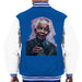 Sidney Maurer Original Portrait Of Nelson Mandela Mens Varsity Jacket - Small / Royal/White - Mens Varsity Jacket