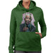 Sidney Maurer Original Portrait Of Nelson Mandela Womens Hooded Sweatshirt - Womens Hooded Sweatshirt