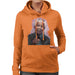 Sidney Maurer Original Portrait Of Nelson Mandela Womens Hooded Sweatshirt - Womens Hooded Sweatshirt