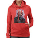 Sidney Maurer Original Portrait Of Nelson Mandela Womens Hooded Sweatshirt - Womens Hooded Sweatshirt