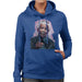 Sidney Maurer Original Portrait Of Nelson Mandela Womens Hooded Sweatshirt - Womens Hooded Sweatshirt