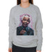 Sidney Maurer Original Portrait Of Nelson Mandela Womens Sweatshirt - Womens Sweatshirt